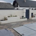 Enduit : mur extérieur