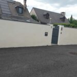 Enduit : mur extérieur
