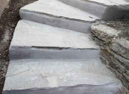 Réfection de marches en béton