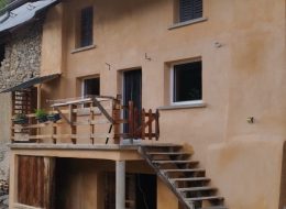 Enduit d'une maison